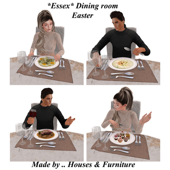 Second Life Marketplace - *Essex* Dining room Easter